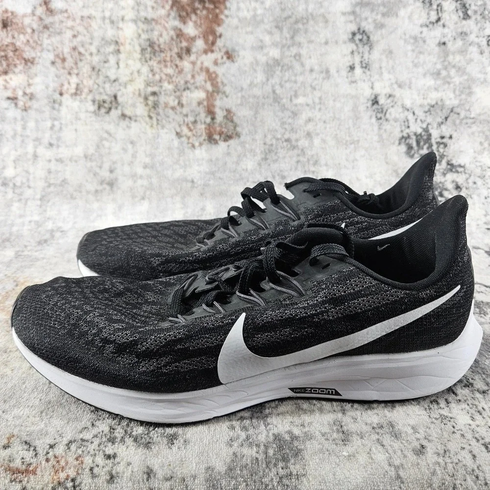 Nike Air‎ Zoom Pegasus 36 Running Shoes Womens 10.5 Black AQ2209-004 Sneakers